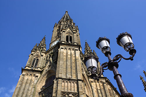Kathedrale in Donostia, Spanien