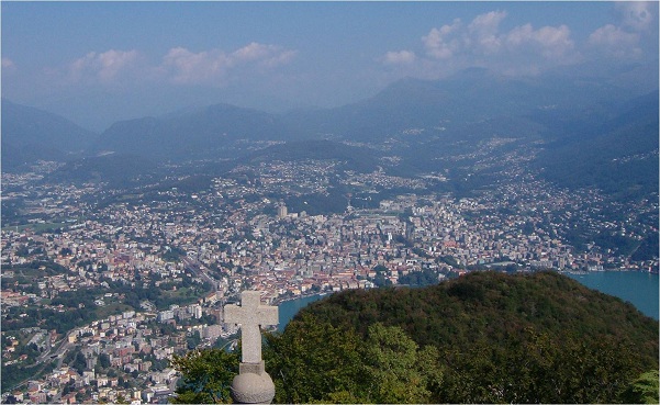 Lugano vom Monte San Salvatore