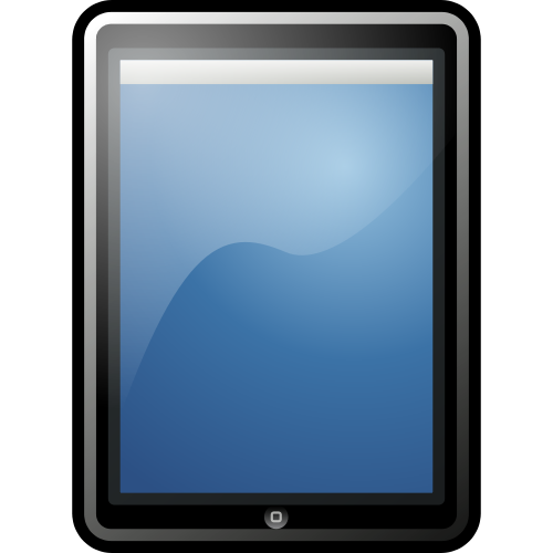 http://commons.wikimedia.org/wiki/File:Tablet-apple-ipad.svg